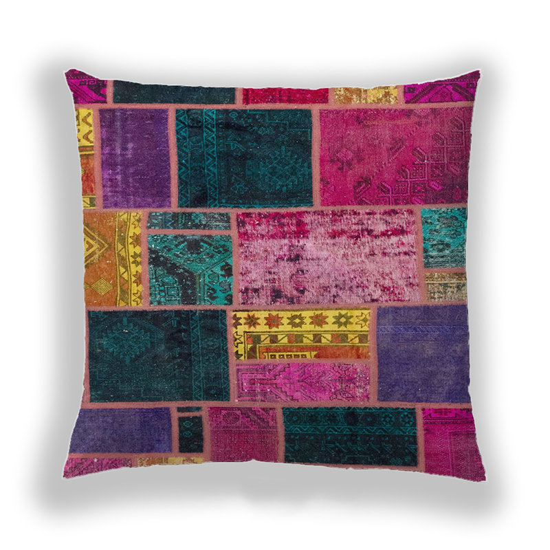 Coussin Abstract 2078, Microsuède