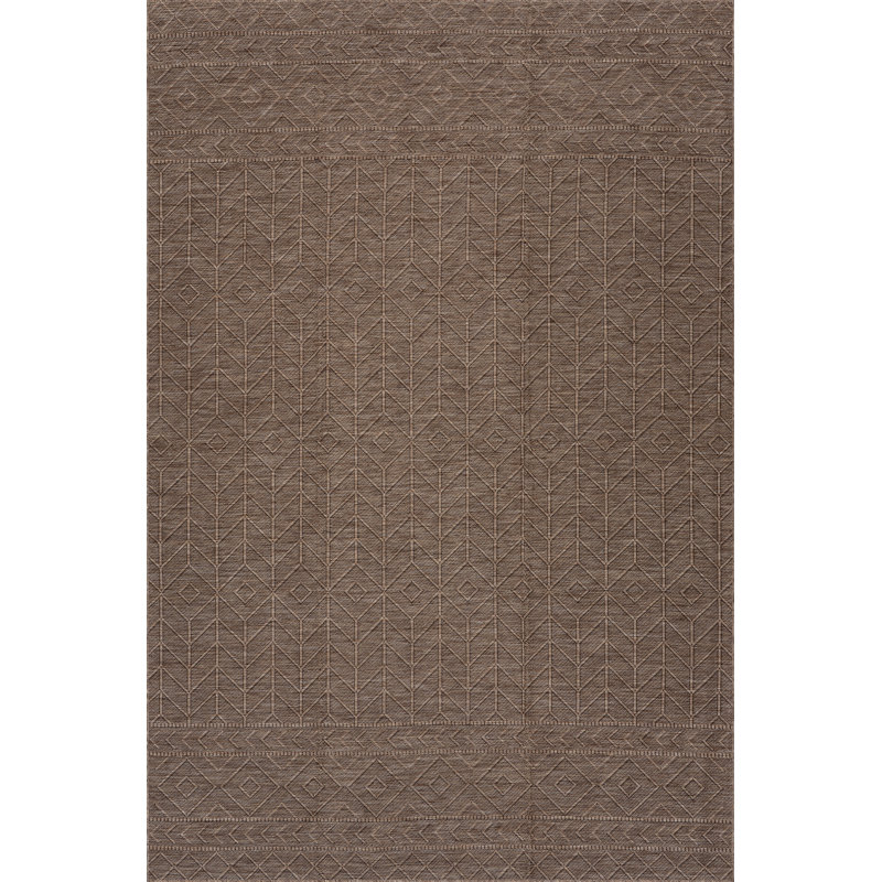  Cirelia Indoor/Outdoor Trellis Area Rug, Brown, Runner 2'6'' x 8'