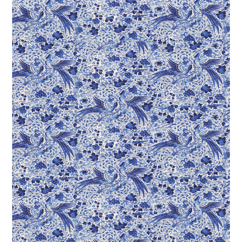 Royal Delft Metallic Wallpaper Roll