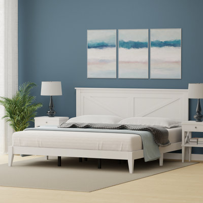 Marksbury Solid Wood Platform Bed