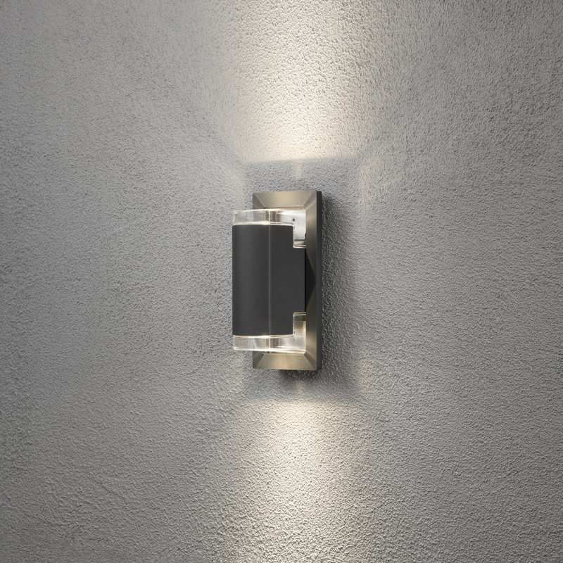 Potenza 2 - Bulb Outdoor Sconce, Anthracite