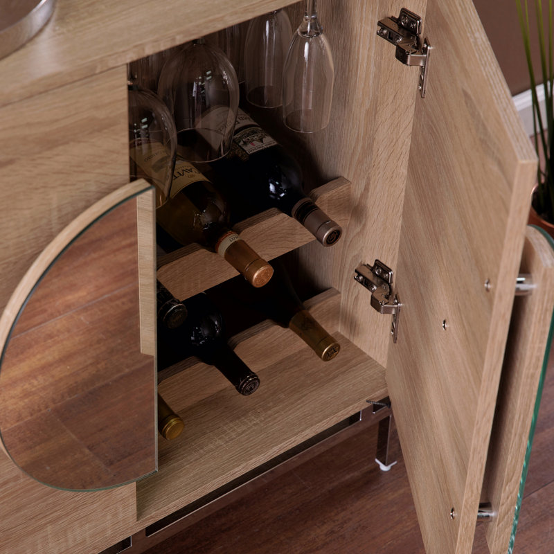 Bar avec rangement pour le vin