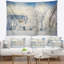 Photographie blanc hiver montagne paysage tapisserie-28485041