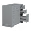 Meuble-lavabo 36 po sans lavabo, base d'armoire seulement, une armoire et six tiroirs-588474223