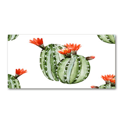 Cacti - No Frame Print on Canvas