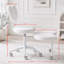 Chaise de méditation à pieds croisés avec repose-pieds pivotant à 360 °-956286577