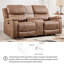 75 " Faux Leather Loveseat Reclining