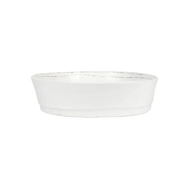 Martha Stewart Stoneware Pie Pan 9 White - Office Depot