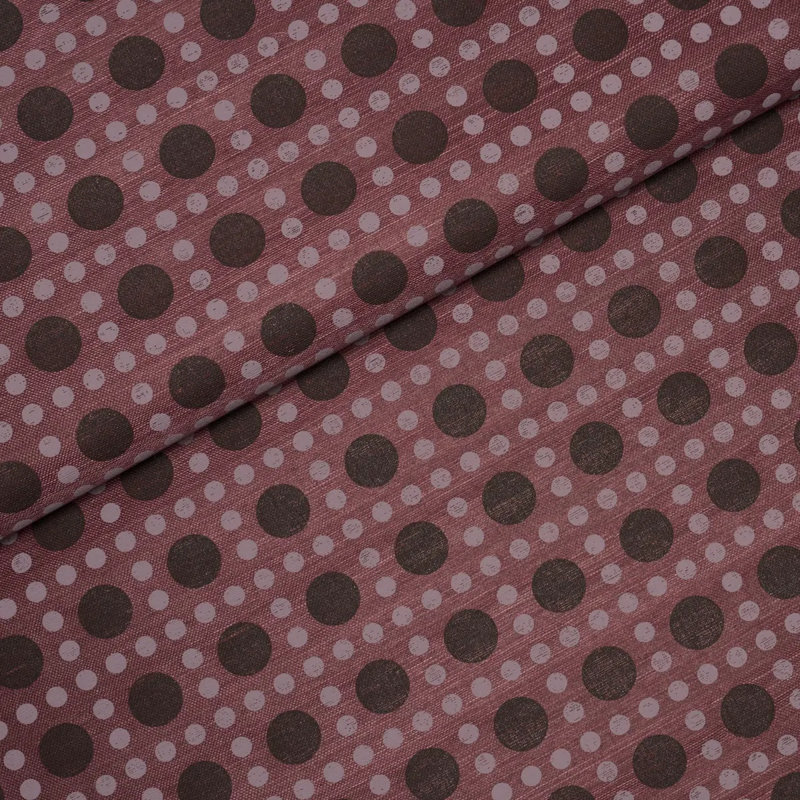 Schumacher X Backdrop Puntini Sisal Wallpaper, Purple