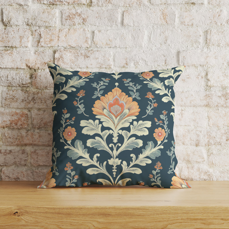Gulrang Intérieur/Extérieur 26x26, Carré 26 po, Bleu / Beige