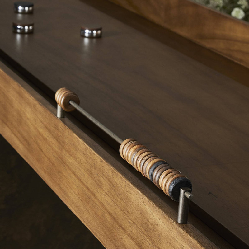 Shuffleboard Table-Natural Brown Guanacaste