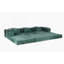Boneless Compression Convertible Floor Sofa Bed With Fixed - Shape Frame, Boneless Modular Sectional, No Assembly, Ideal For Multi - Purpose Spaces-5640606