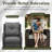 Oversized Wicker Outdoor Swivel Glider Recliner Chair with Cushions-860969932