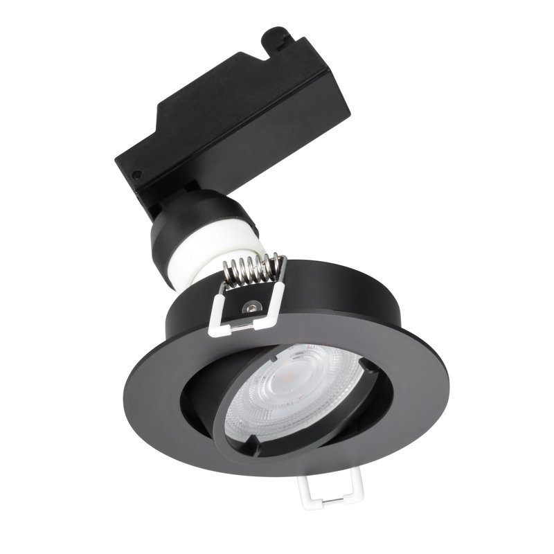 Sylvania SylSpot Kit LED Recessed Spotlight 4.5W 345 Lumens Black