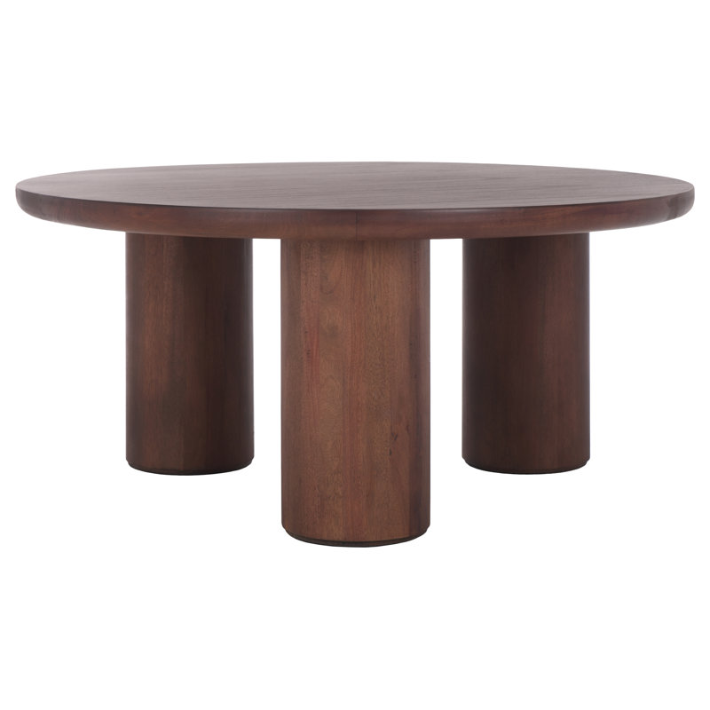 Table basse 3 pieds Aicha, Brun