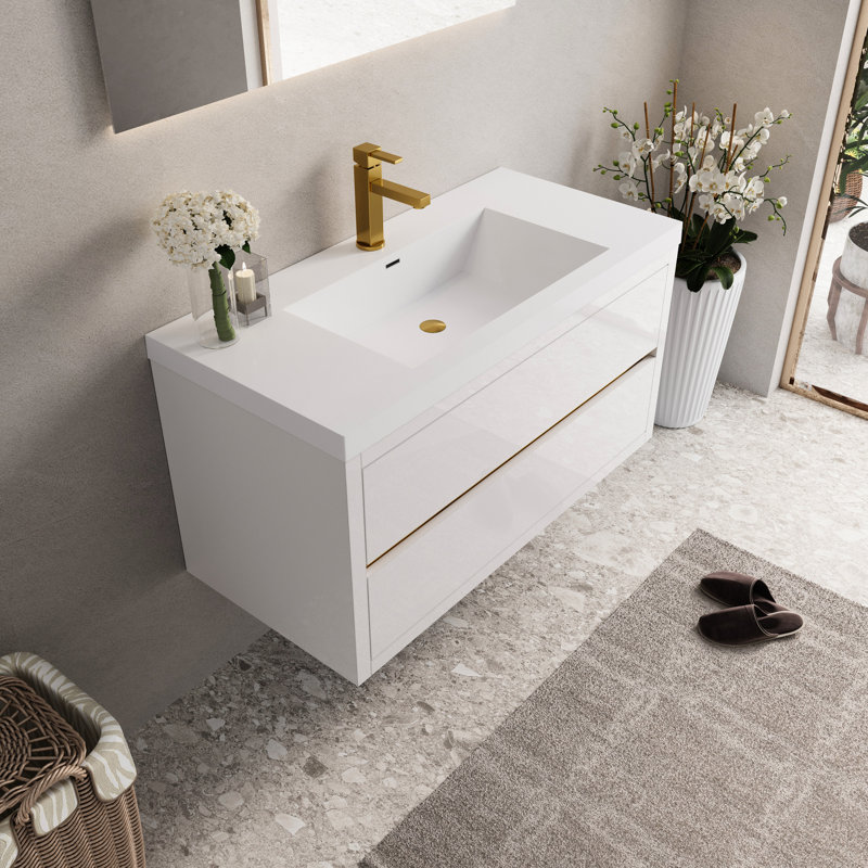 Single Bathroom Vanity with Top
