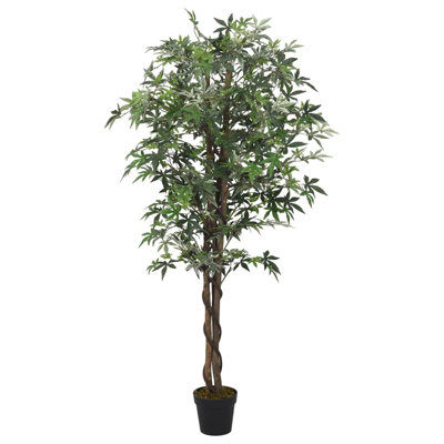 Faux Maple Tree in Pot