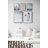 Floral Water Resistant Non-Skid Kitchen Mat-835555018