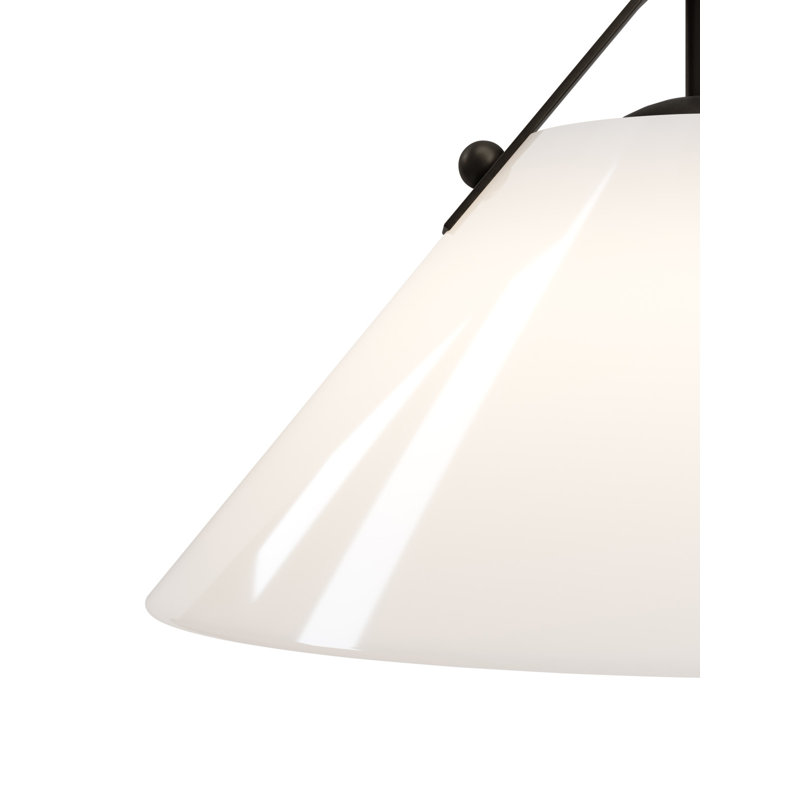 Luminaire suspendu Bronwen, Bronze frotté à l'huile