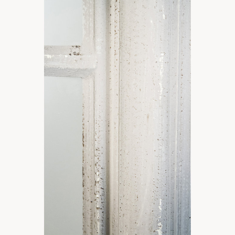Bowes Wood Flat Wall Mirror