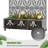 Metal Planter Box with Trellis with Wheels-109774034-132233968