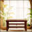 Pina Quality Solid Wood Shoe Bench, Cherry Finish, Durable And Stylish Entryway Storage Solution-2073415056