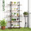 Bibliothèque 2 niveaux à 5 niveaux avec 2 tablettes et 5 tablettes