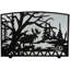 Moose Creek Single Panel Fireplace Screen-66465325-66465326