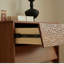 Commode d'appoint en bois massif rétro