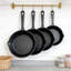 4-piece Cast Iron Nonstick Pan Set