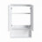 24" Bathroom Wall Cabinet, Soft Close Doors, Float Mounting Design (KD-Packing)