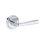 Kinsella Full Dummy Lever with Stepped Round Rose in Matte Black