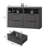  56.5"W Modern Fluted 4-Drawer Dresser With 2 Large Open Storage-307726916