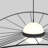 Kalev 1 - Light Matte Black LED Sphere Pendant