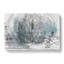 Hare in a Winter Forest in Abstract - Wrapped Canvas Drawing - Wrapped Canvas-55310945