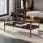 Dark walnut Solid Wood Rectangular Coffee Table-941454836-941454842