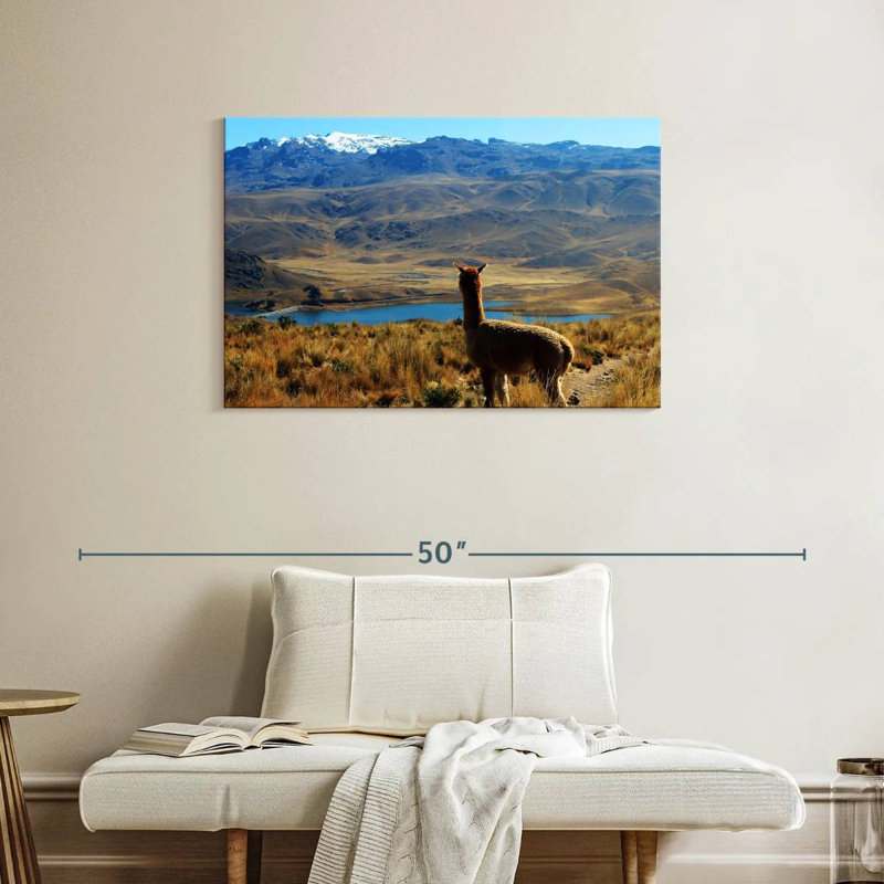 Brampt Lakeside Alpaca, 24" H x 36" W
