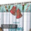 Black Waterproof Shower Curtain, Shower Curtains for Bathroom with 12 Hooks-1925219409