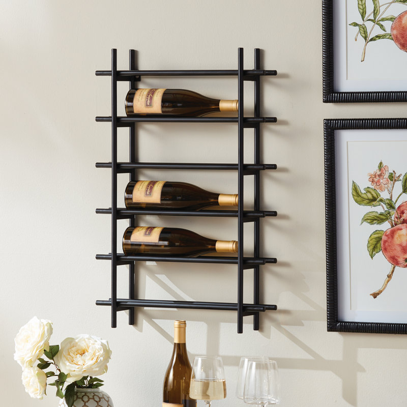 Support à vin Barossa, H 26,75 po x l 17,75 po x P 4,25 po