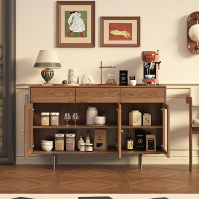Modern minimalist storage sideboard cabinet