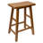 Azalea Park 2-Pack Counter Height All Wood Saddle Stools