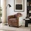 Chaise en cuir Brancaster Retro