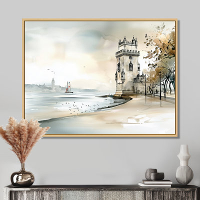 Belm Tower In Portugal - Portugal, art mural pour le salon