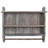 Torched Wood Wall Mounted 3 Tier Bathroom Shelf Storage Display Rack With 23-Inch Towel Bar