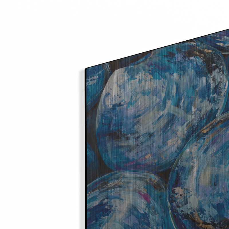 Art mural en métal Beachcrest Home ™ «Group Of Quahogs» par Jeanette Vertentes, H 16 po x l 24 po