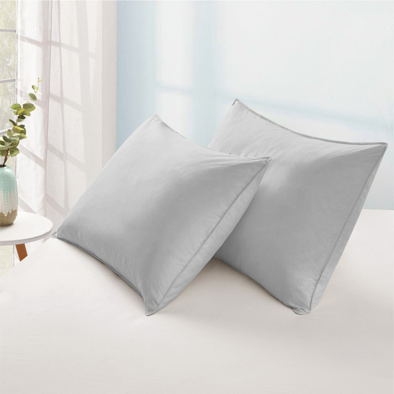 Down Blend Medium Pillow, Standard, Gray
