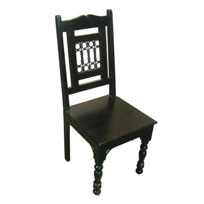 Chaise en bois massif Alleyn