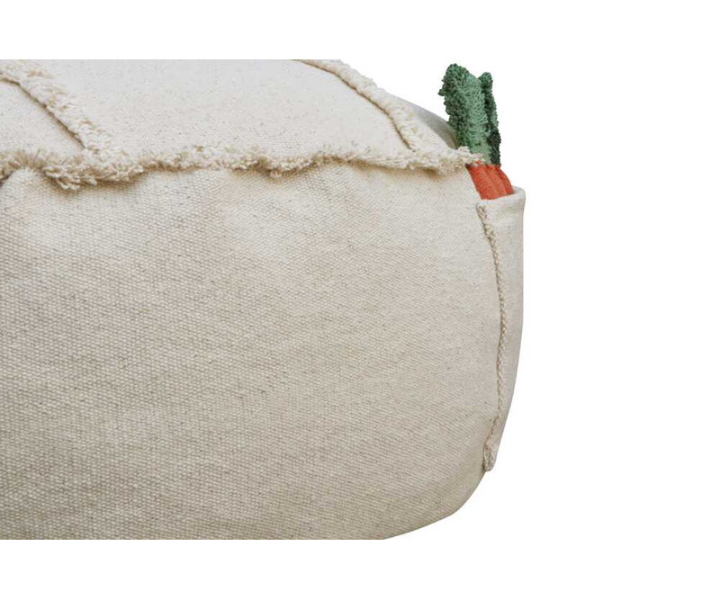 Tic-Tac-Toe Upholstered Pouf