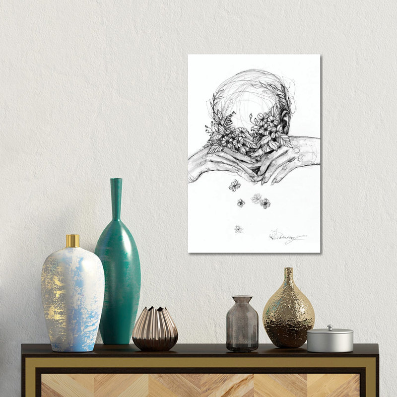 Bouquet by Doriana Popa - No Frame Gallery-Wrapped Canvas Giclée on Canvas, 66.04cm H x 45.72cm W