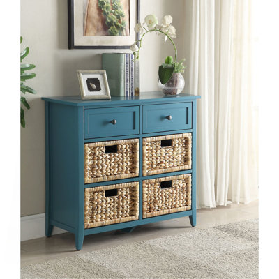 Flavius 6-Drawer Rectangular Accent Chest